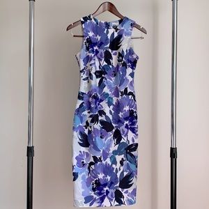Vince Camuto (size 2) floral sheath dress